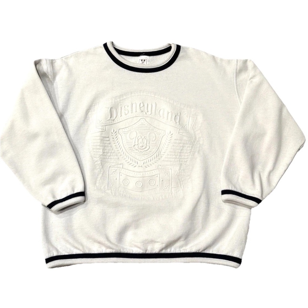 Vintage Disneyland Embossed Crewneck Sweatshirt